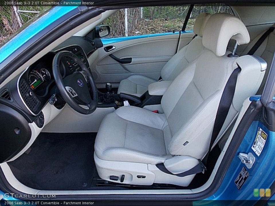 Parchment Interior Photo for the 2008 Saab 9-3 2.0T Convertible #81052917