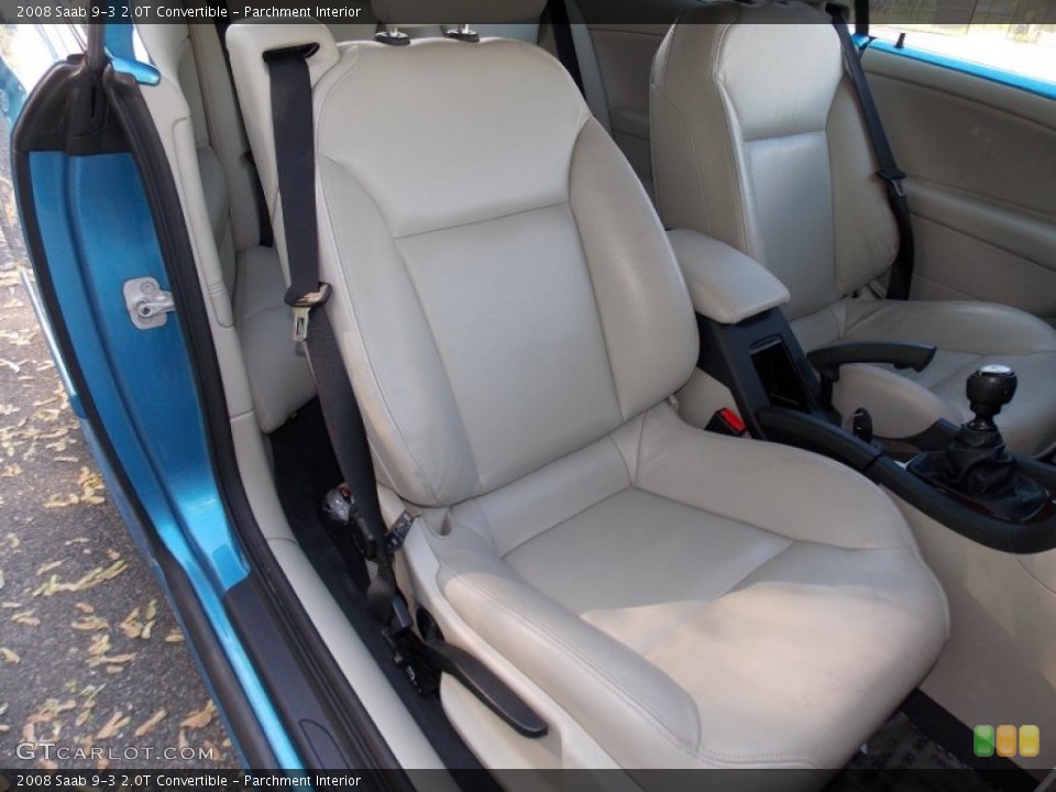 Parchment Interior Front Seat for the 2008 Saab 9-3 2.0T Convertible #81053058