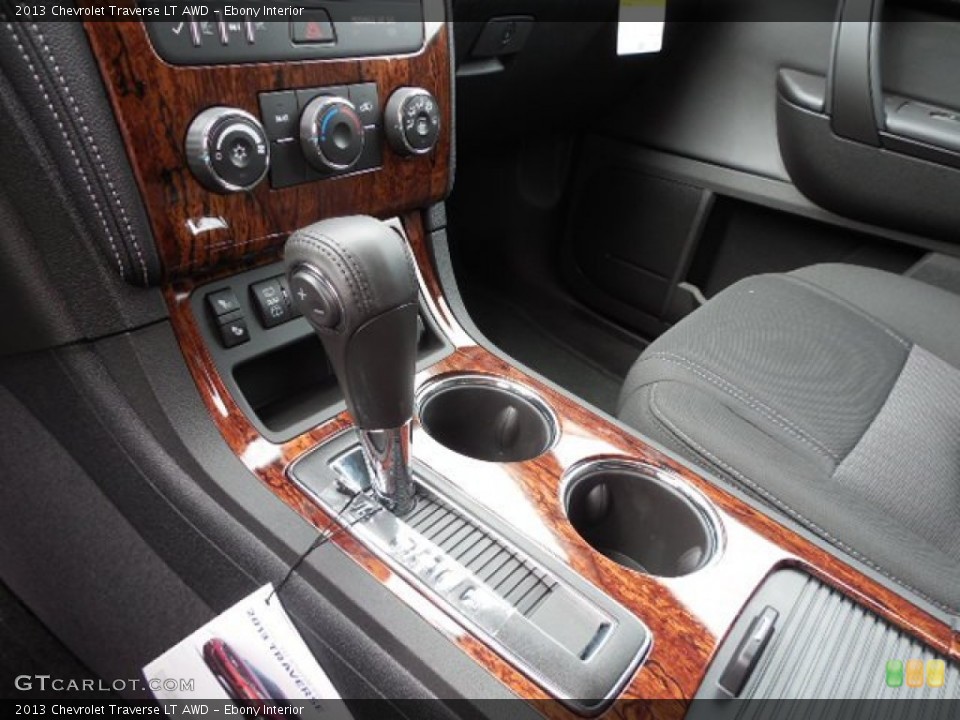 Ebony Interior Transmission for the 2013 Chevrolet Traverse LT AWD #81057363