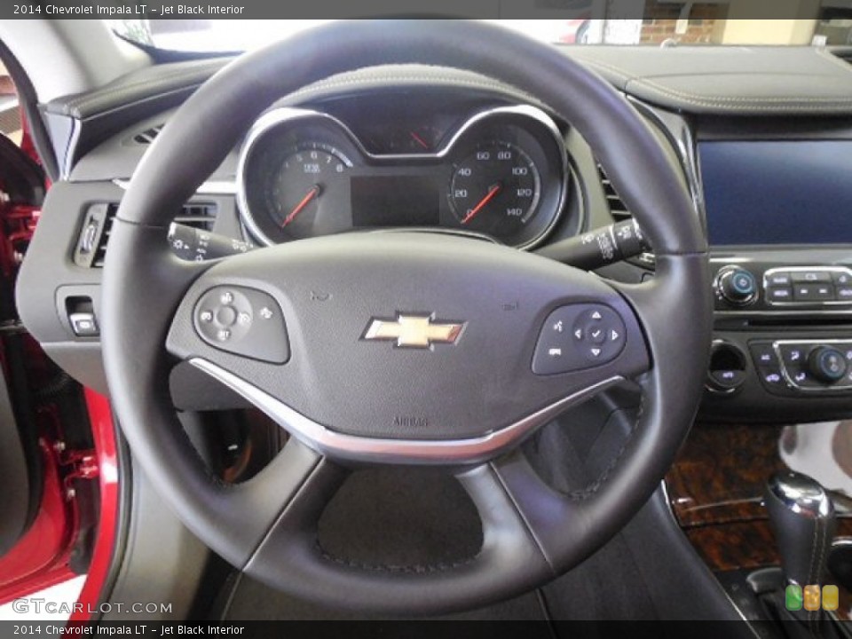 Jet Black Interior Steering Wheel for the 2014 Chevrolet Impala LT #81059692