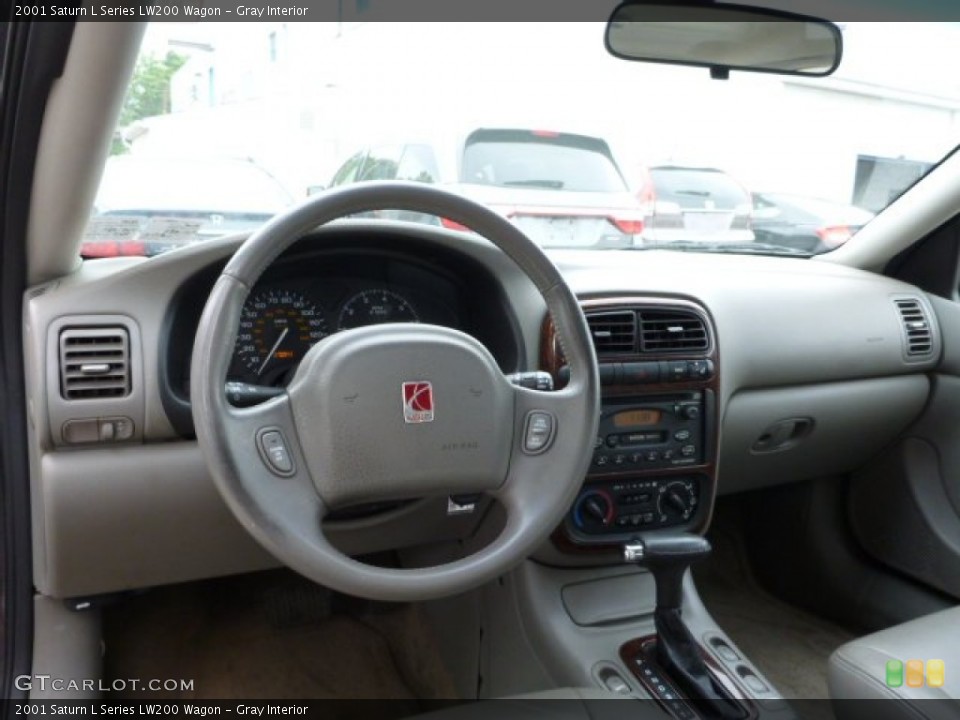 Gray Interior Dashboard for the 2001 Saturn L Series LW200 Wagon #81059711