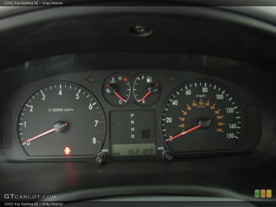 Gray Interior Gauges for the 2002 Kia Optima SE #81062311