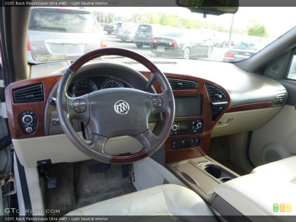 Light Neutral Interior Dashboard for the 2005 Buick Rendezvous Ultra AWD #81062746