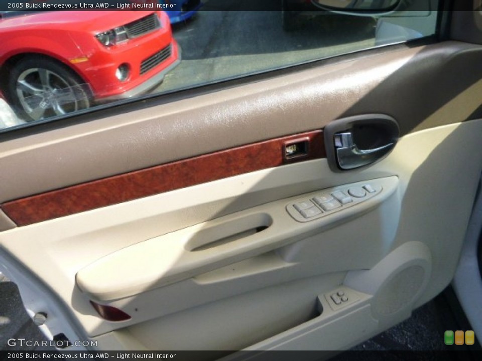 Light Neutral Interior Door Panel for the 2005 Buick Rendezvous Ultra AWD #81062765