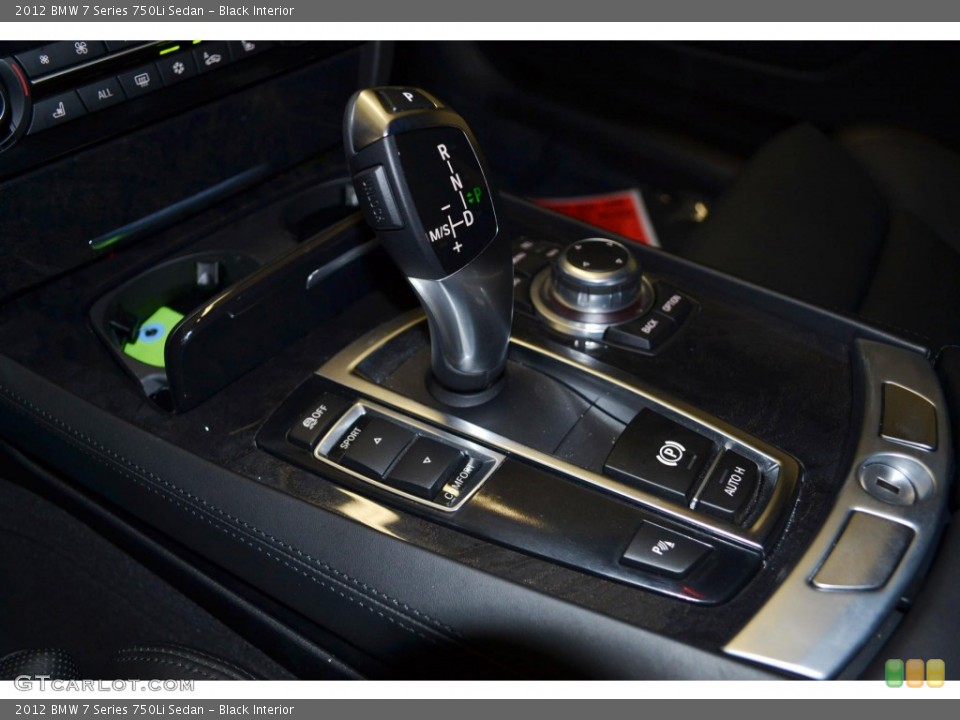 Black Interior Transmission for the 2012 BMW 7 Series 750Li Sedan #81072549