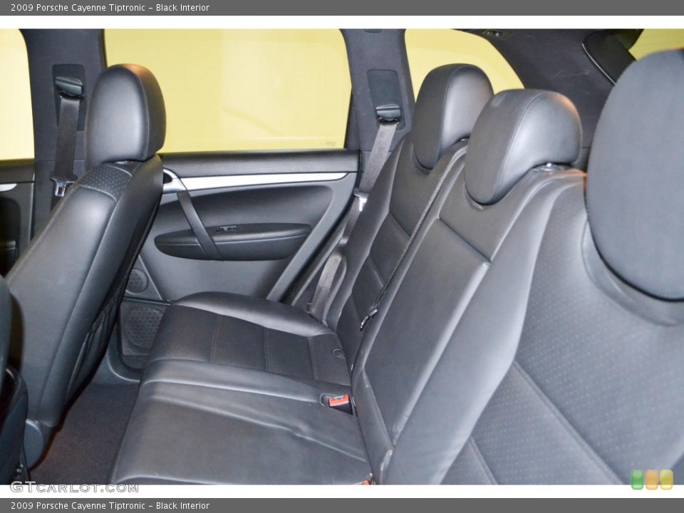 Black Interior Rear Seat for the 2009 Porsche Cayenne Tiptronic #81072816