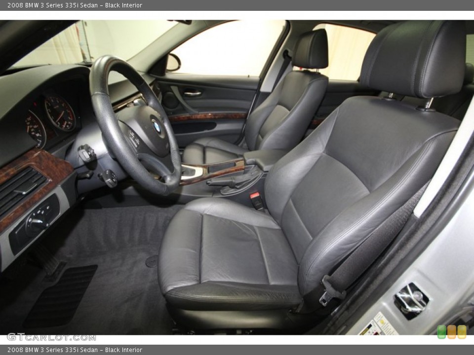 Black Interior Photo for the 2008 BMW 3 Series 335i Sedan #81073071