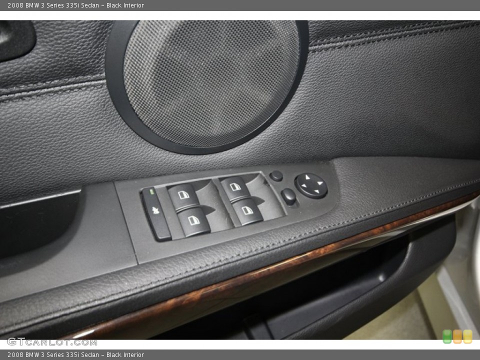 Black Interior Controls for the 2008 BMW 3 Series 335i Sedan #81073167