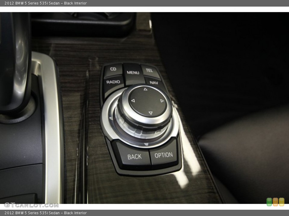 Black Interior Controls for the 2012 BMW 5 Series 535i Sedan #81073551