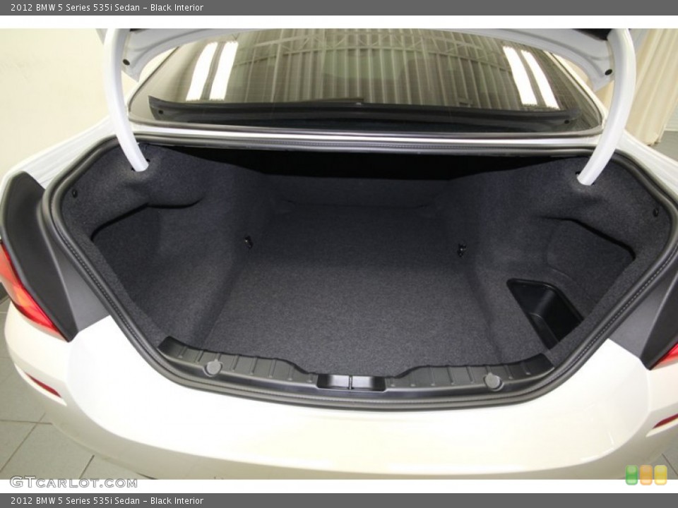 Black Interior Trunk for the 2012 BMW 5 Series 535i Sedan #81073635