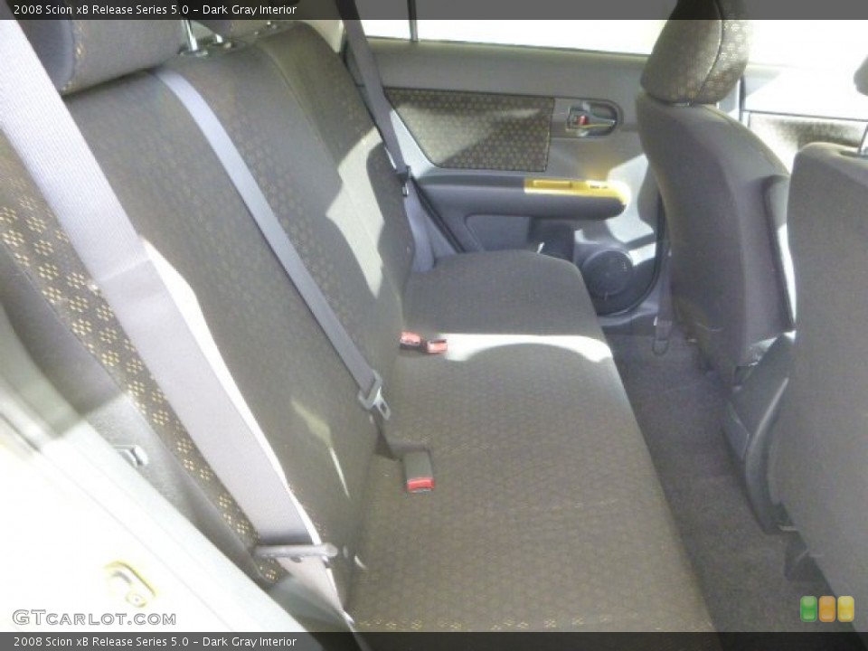 Dark Gray Interior Rear Seat for the 2008 Scion xB Release Series 5.0 #81073740