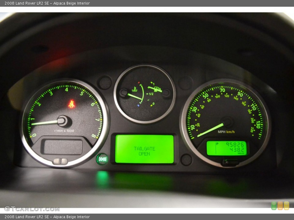 Alpaca Beige Interior Gauges for the 2008 Land Rover LR2 SE #81073752