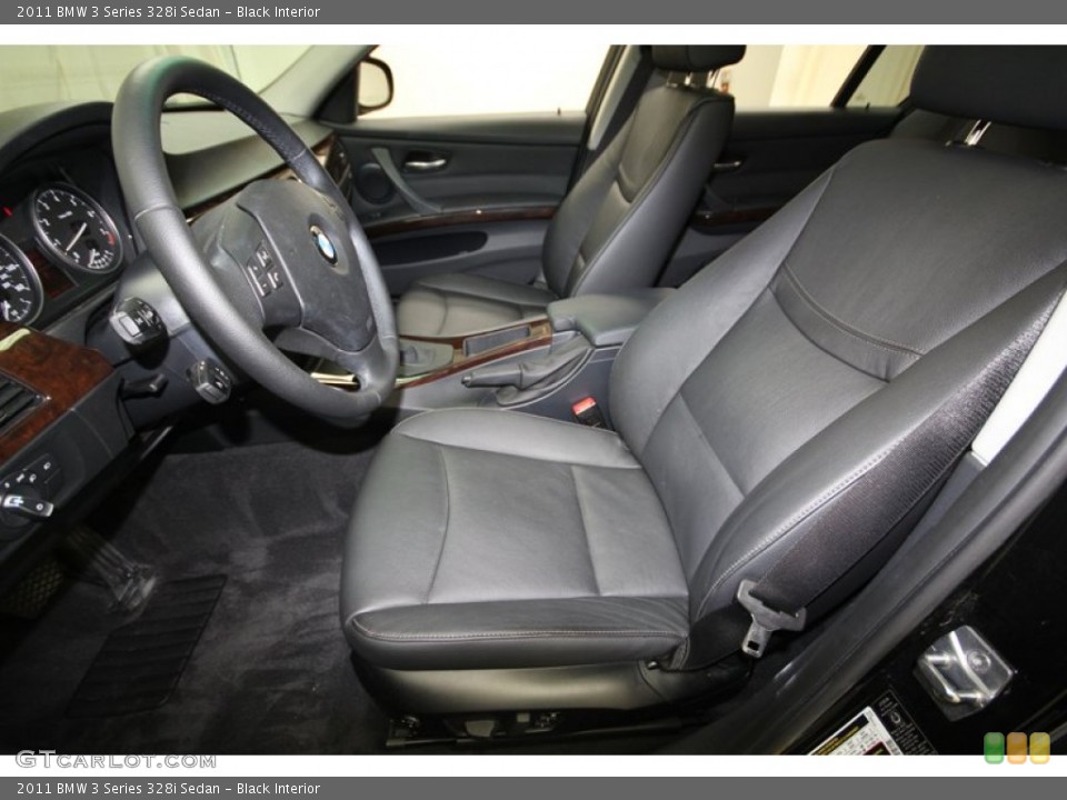 Black Interior Photo for the 2011 BMW 3 Series 328i Sedan #81074241