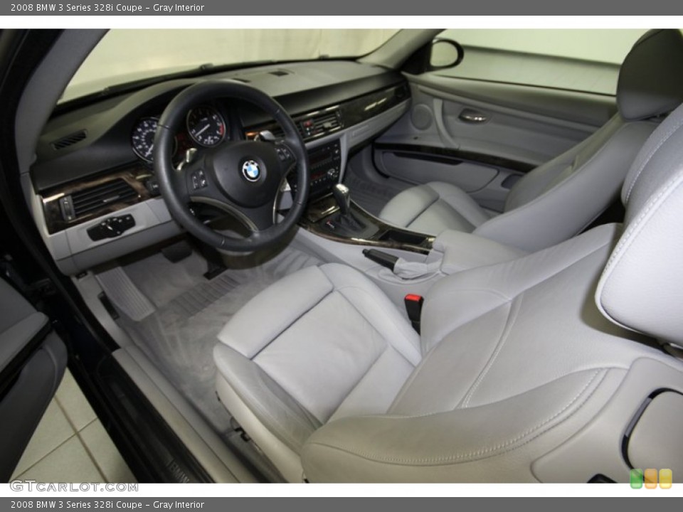 Gray Interior Prime Interior for the 2008 BMW 3 Series 328i Coupe #81074499