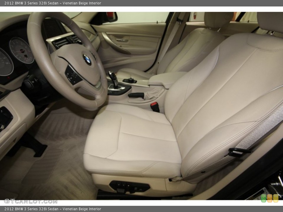 Venetian Beige Interior Photo for the 2012 BMW 3 Series 328i Sedan #81074838