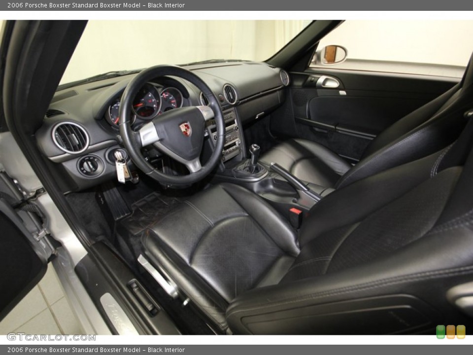 Black Interior Photo for the 2006 Porsche Boxster  #81075195