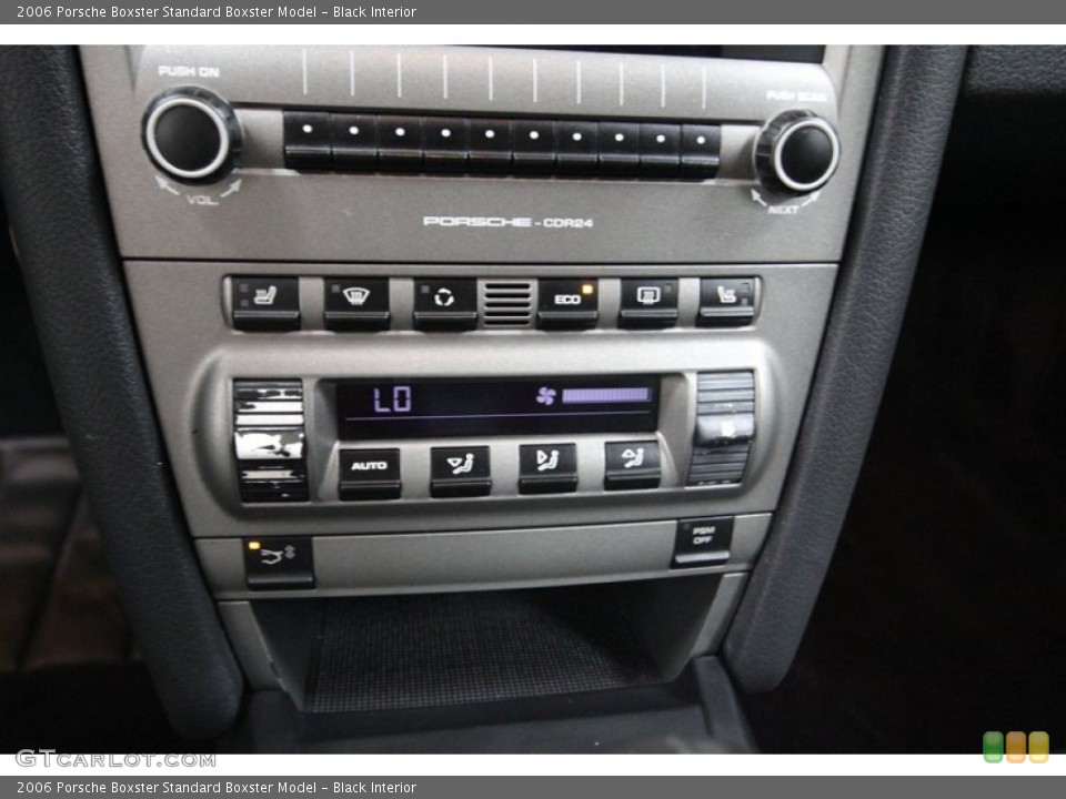 Black Interior Controls for the 2006 Porsche Boxster  #81075225