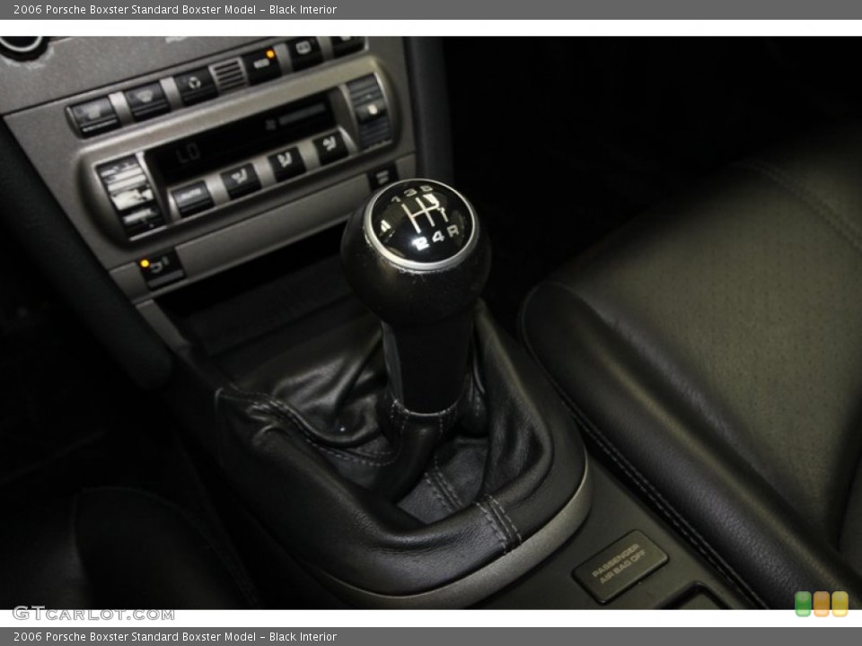 Black Interior Transmission for the 2006 Porsche Boxster  #81075228