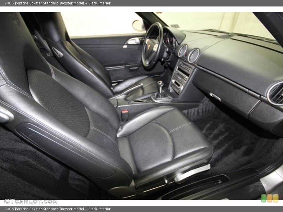 Black Interior Front Seat for the 2006 Porsche Boxster  #81075246