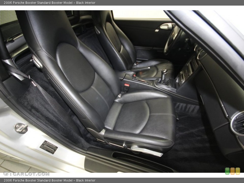 Black Interior Front Seat for the 2006 Porsche Boxster  #81075252