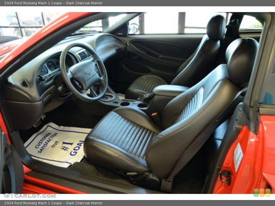 Dark Charcoal Interior Photo for the 2004 Ford Mustang Mach 1 Coupe #81077076