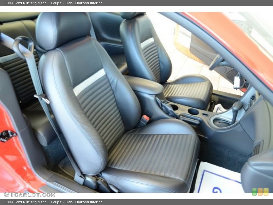Dark Charcoal Interior Front Seat for the 2004 Ford Mustang Mach 1 Coupe #81077159