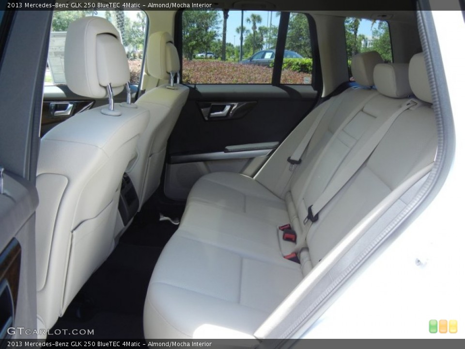 Almond/Mocha Interior Rear Seat for the 2013 Mercedes-Benz GLK 250 BlueTEC 4Matic #81077191