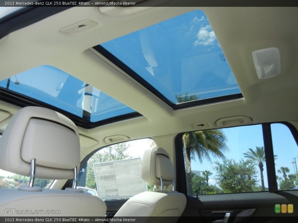 Almond/Mocha Interior Sunroof for the 2013 Mercedes-Benz GLK 250 BlueTEC 4Matic #81077219