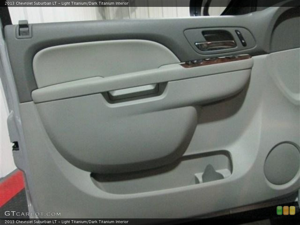 Light Titanium/Dark Titanium Interior Door Panel for the 2013 Chevrolet Suburban LT #81080993
