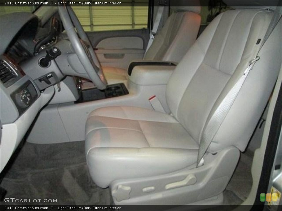 Light Titanium/Dark Titanium Interior Front Seat for the 2013 Chevrolet Suburban LT #81081056