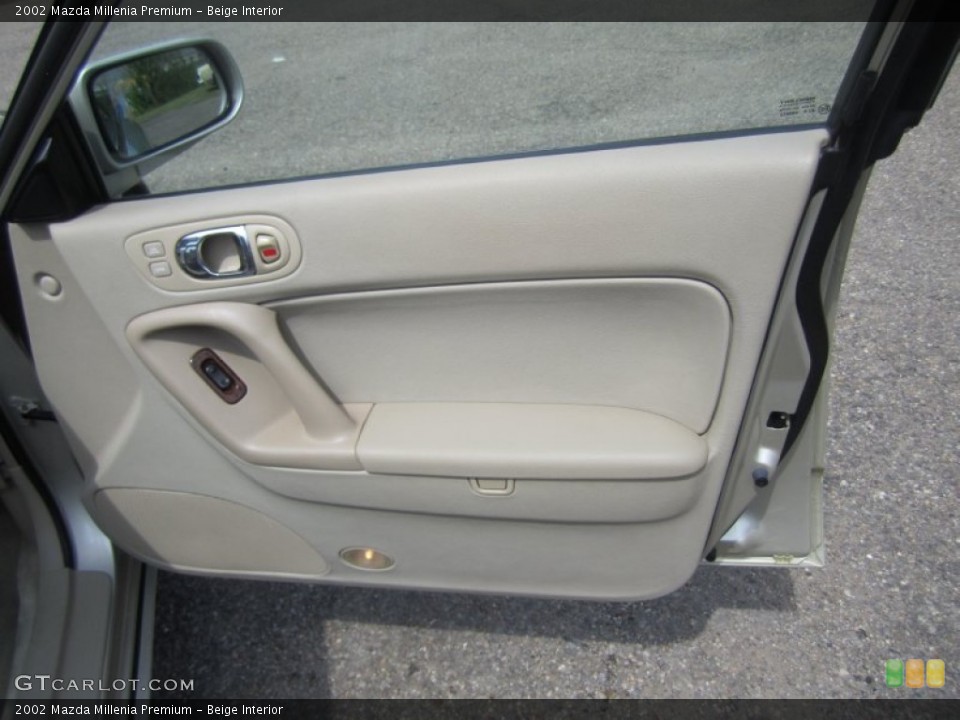 Beige Interior Door Panel for the 2002 Mazda Millenia Premium #81081251