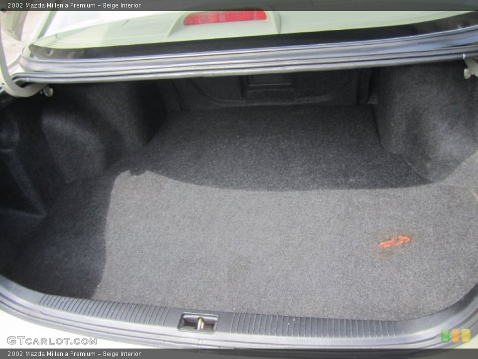 Beige Interior Trunk for the 2002 Mazda Millenia Premium #81081294