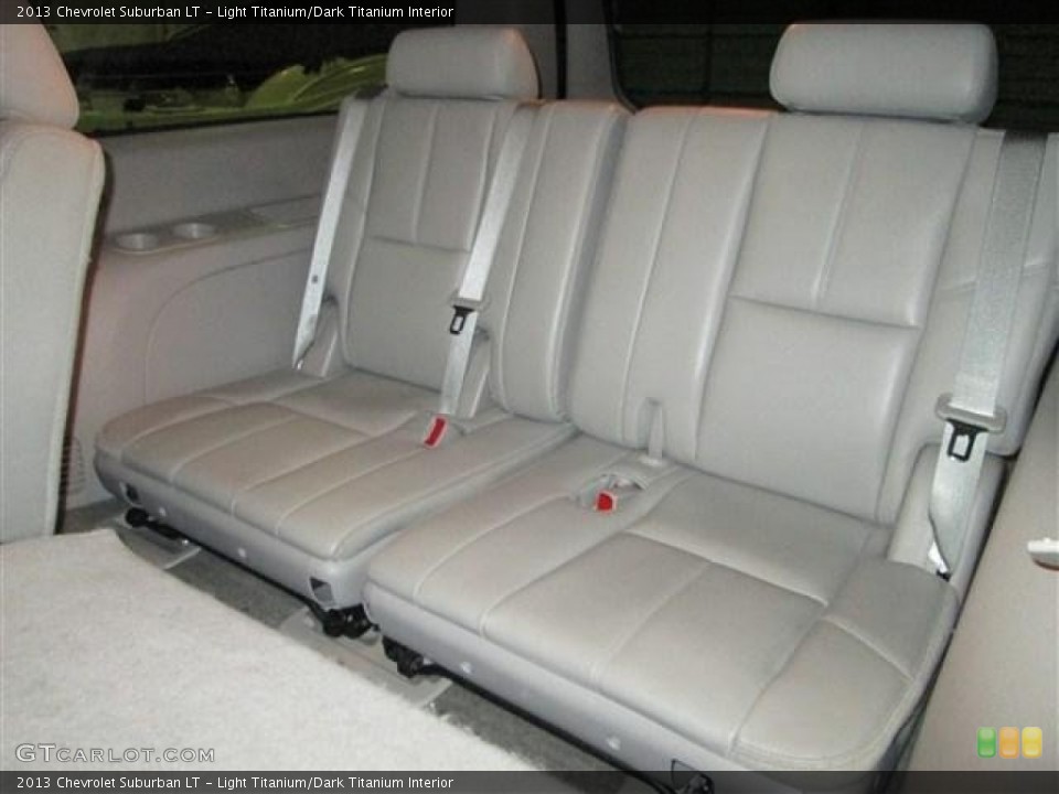 Light Titanium/Dark Titanium Interior Rear Seat for the 2013 Chevrolet Suburban LT #81081304