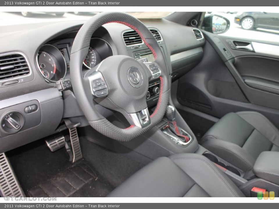 Titan Black Interior Photo for the 2013 Volkswagen GTI 2 Door Autobahn Edition #81083267