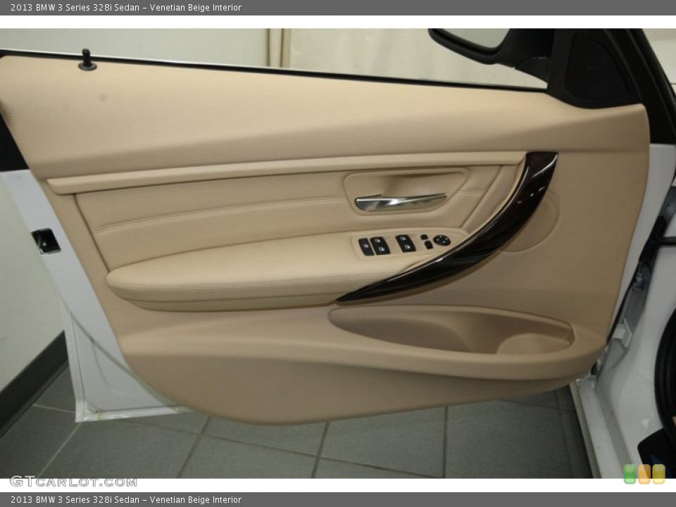Venetian Beige Interior Door Panel for the 2013 BMW 3 Series 328i Sedan #81084811