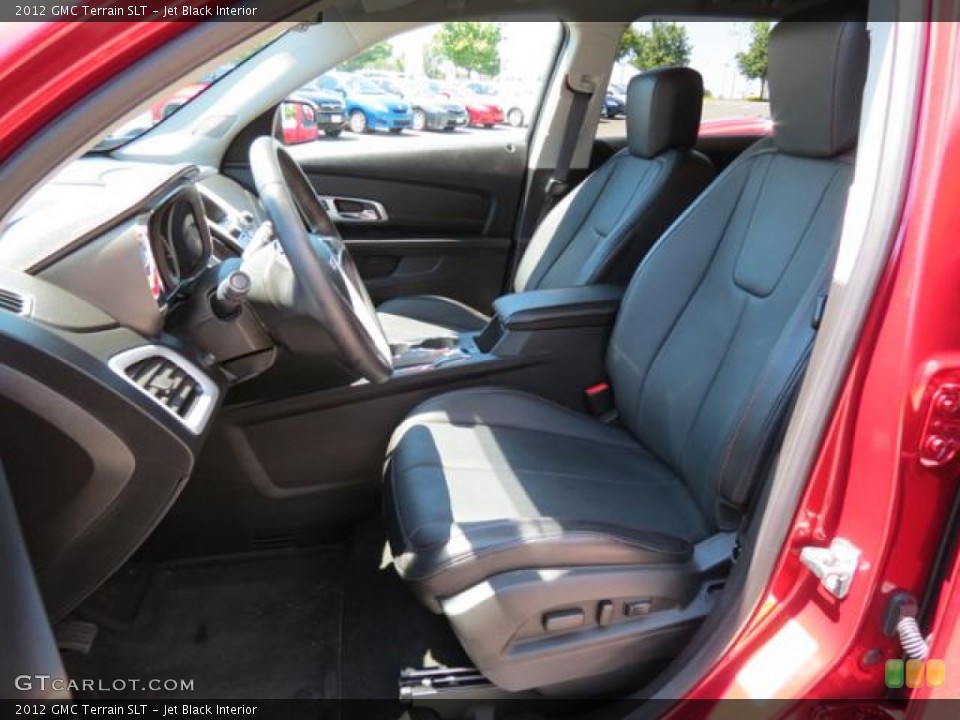 Jet Black Interior Front Seat for the 2012 GMC Terrain SLT #81085467