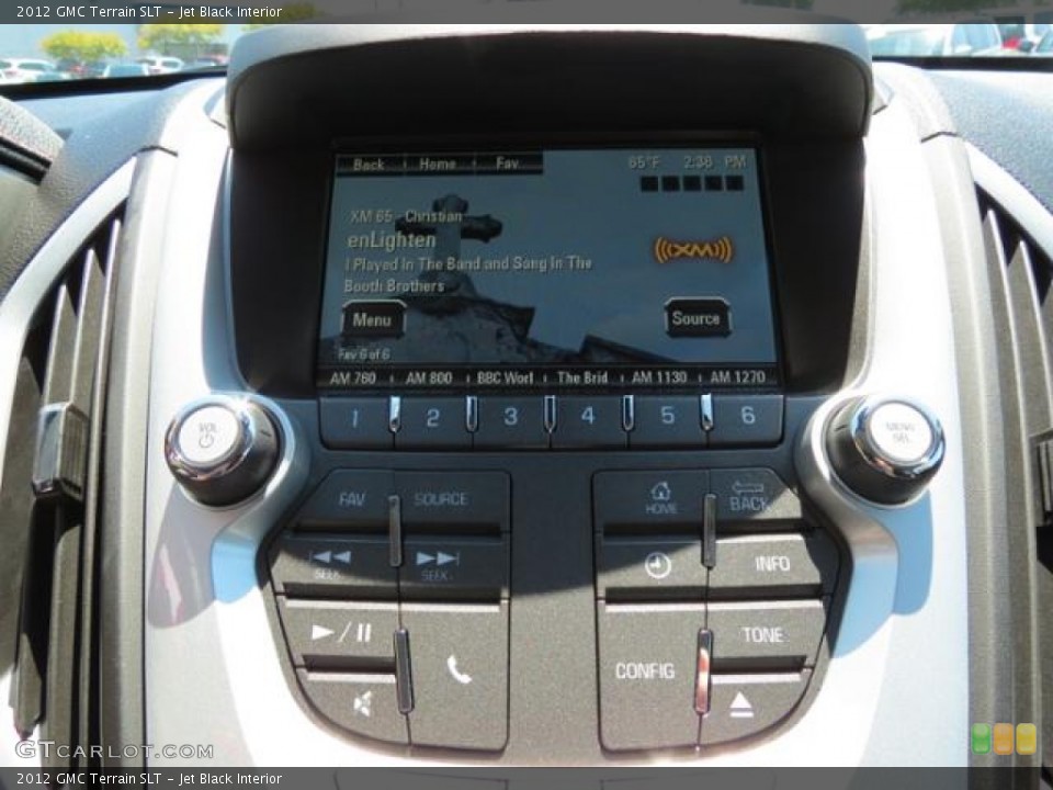 Jet Black Interior Controls for the 2012 GMC Terrain SLT #81085679