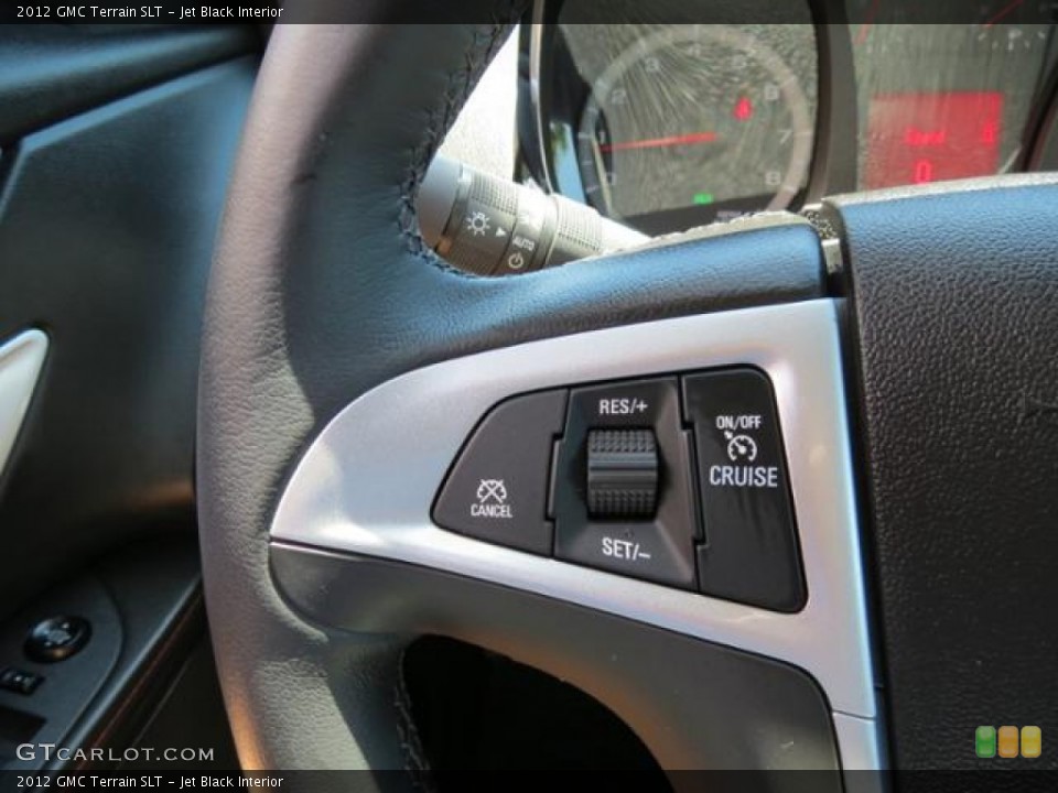 Jet Black Interior Controls for the 2012 GMC Terrain SLT #81085763