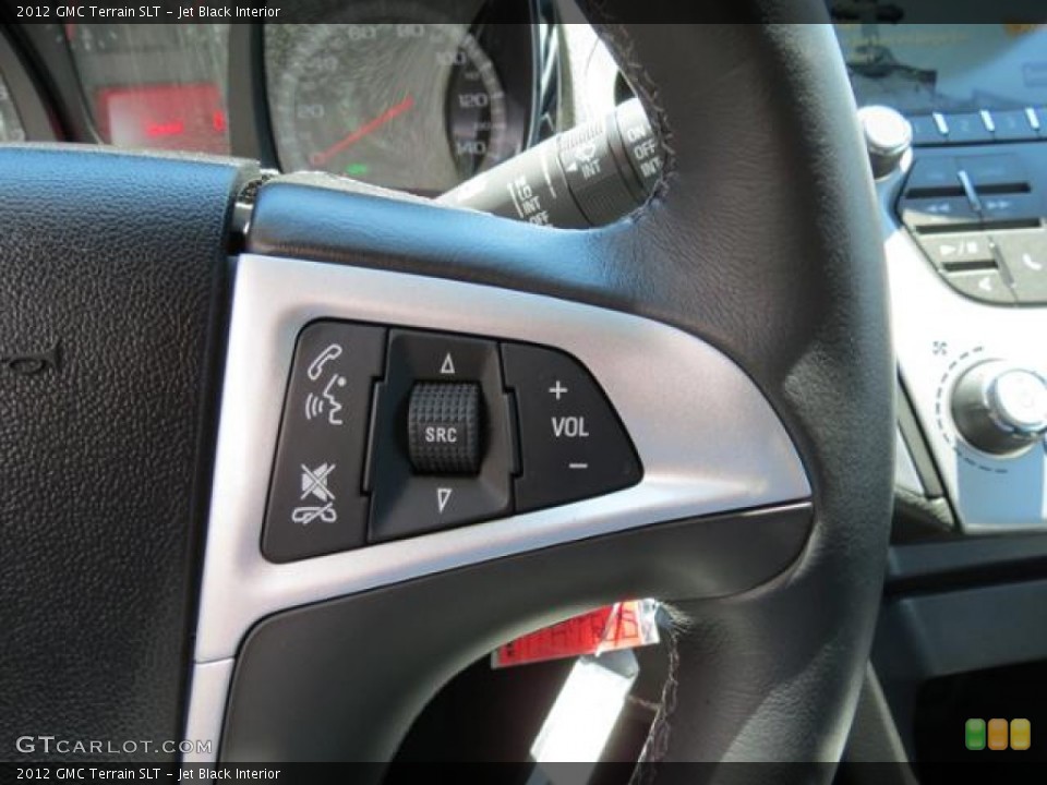 Jet Black Interior Controls for the 2012 GMC Terrain SLT #81085787