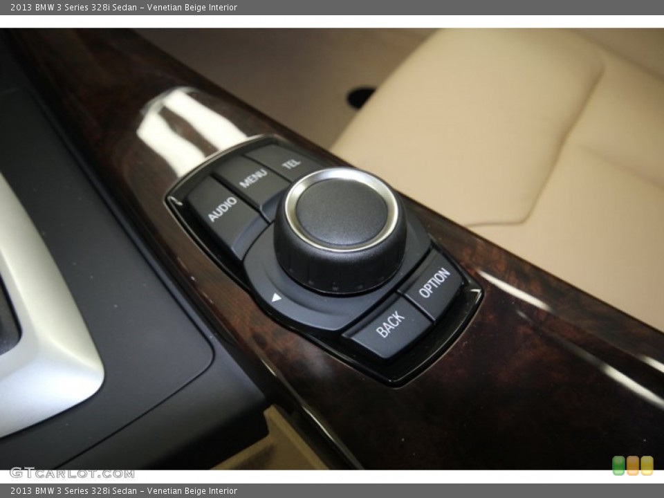 Venetian Beige Interior Controls for the 2013 BMW 3 Series 328i Sedan #81085809