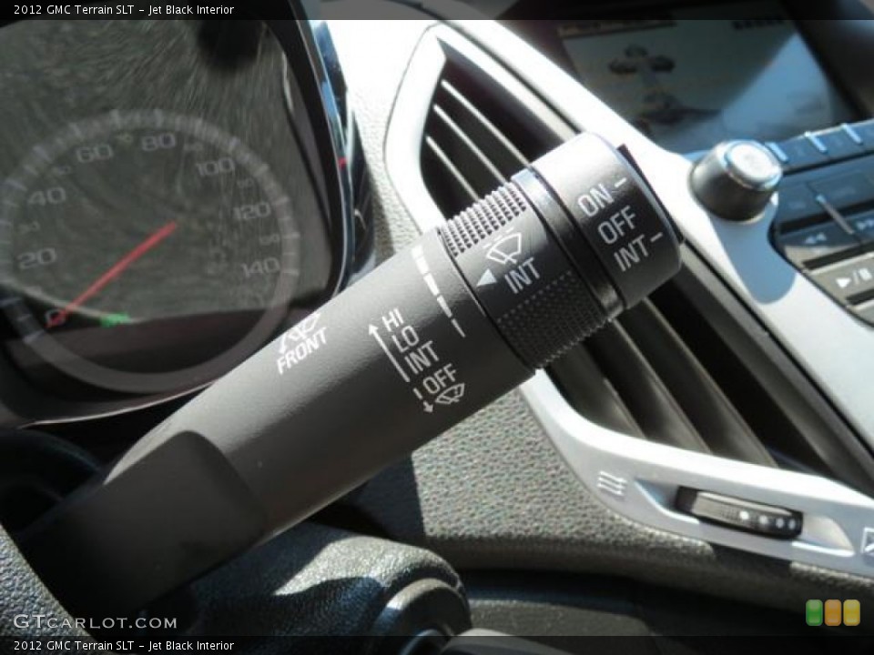 Jet Black Interior Controls for the 2012 GMC Terrain SLT #81085859