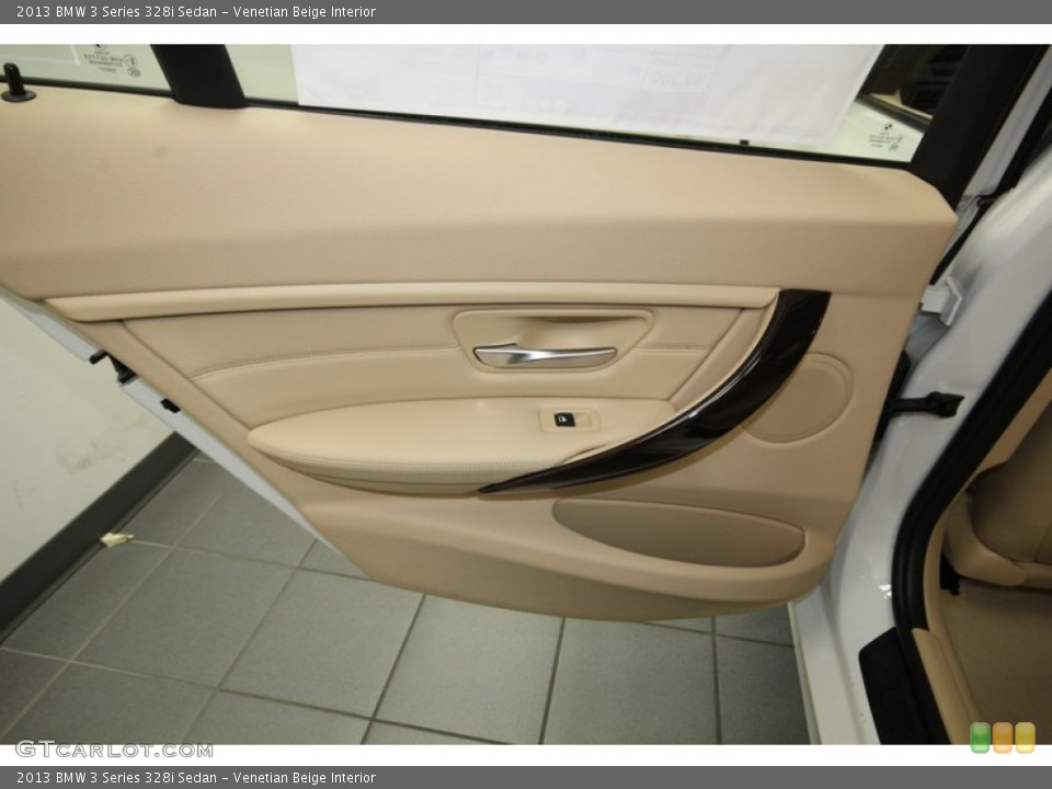 Venetian Beige Interior Door Panel for the 2013 BMW 3 Series 328i Sedan #81085967