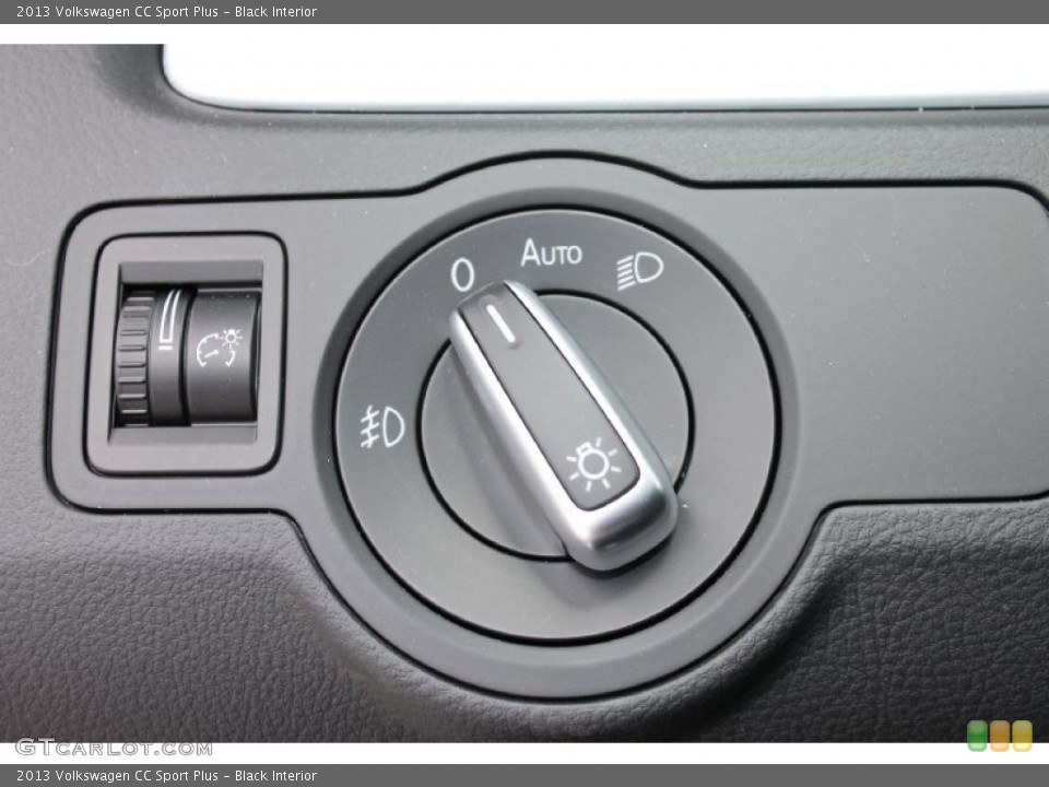 Black Interior Controls for the 2013 Volkswagen CC Sport Plus #81086290