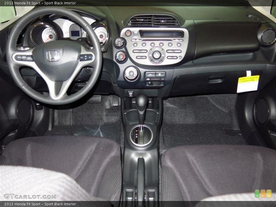Sport Black Interior Dashboard for the 2013 Honda Fit Sport #81086648