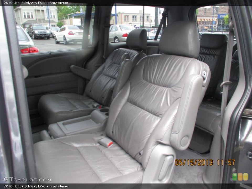 Gray Interior Rear Seat for the 2010 Honda Odyssey EX-L #81086708