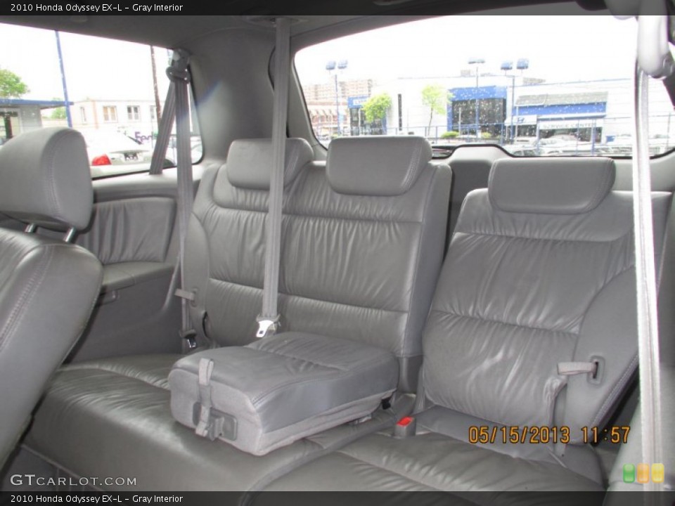 Gray Interior Rear Seat for the 2010 Honda Odyssey EX-L #81086724