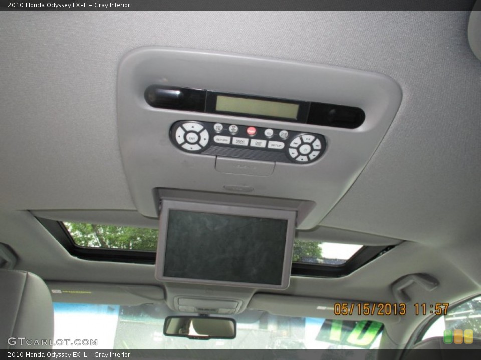 Gray Interior Entertainment System for the 2010 Honda Odyssey EX-L #81086749
