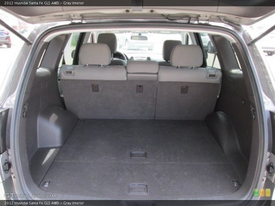 Gray Interior Trunk for the 2012 Hyundai Santa Fe GLS AWD #81087303
