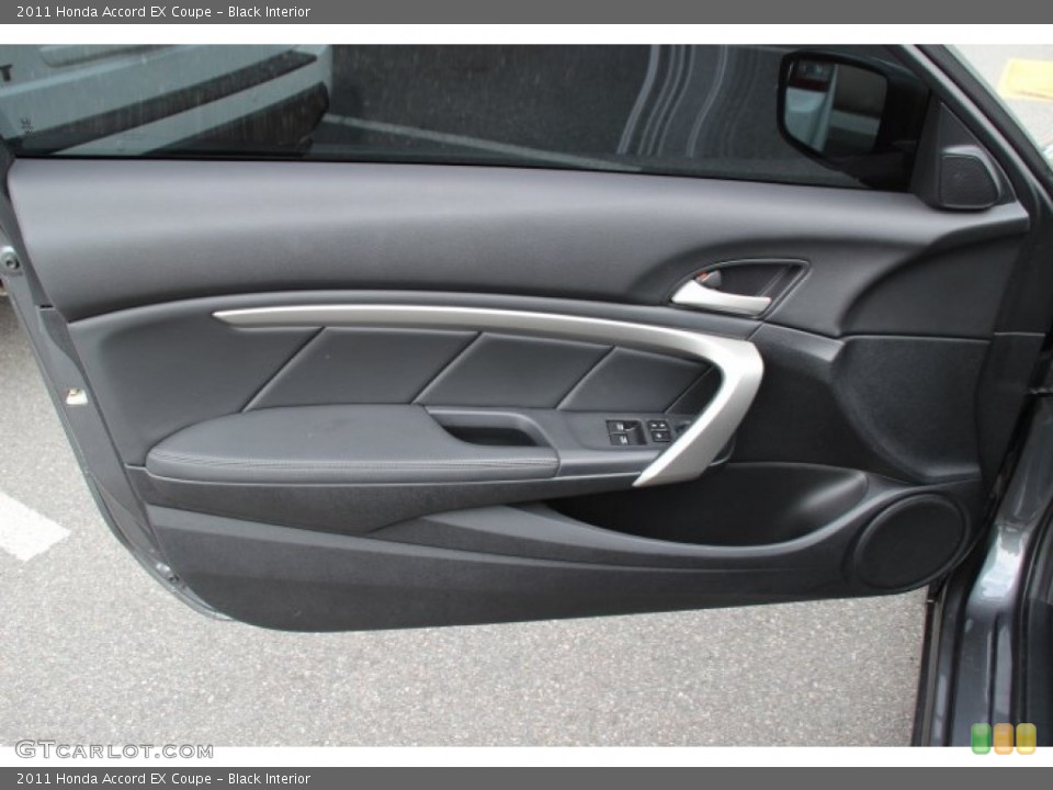 Black Interior Door Panel for the 2011 Honda Accord EX Coupe #81088353