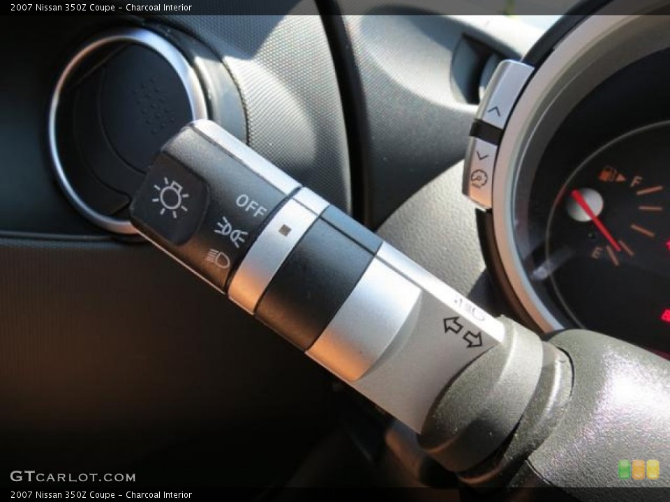 Charcoal Interior Controls for the 2007 Nissan 350Z Coupe #81089393